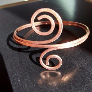 Copper Upper Arm Cuff